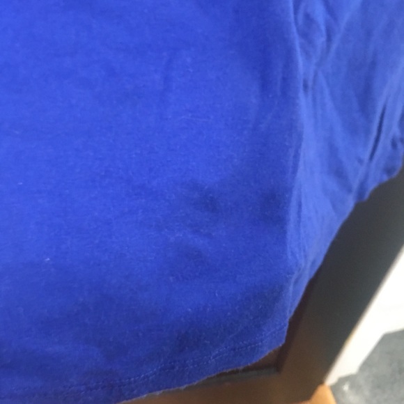 Cobalt blue Merona knit tee - Picture 3 of 4